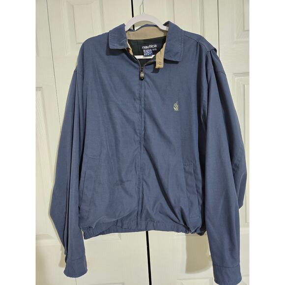 Nautica xl men's lined bomber style zip up jacket - Picture 1 of 9